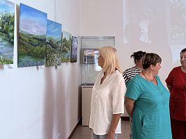 Открытие выставки "В природе столько красоты"